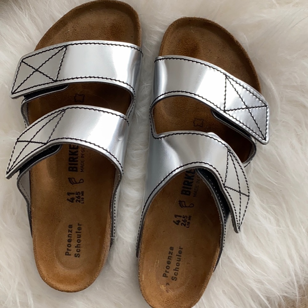 Birkenstock/proenza schouler slides  barely worn.
